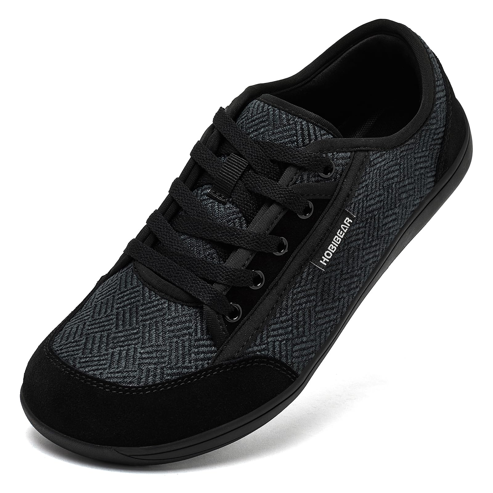 HOBIBEAR Barefoot Shoes for Women Men Zero Drop Sole Wide Toe Box Walking Sneakers