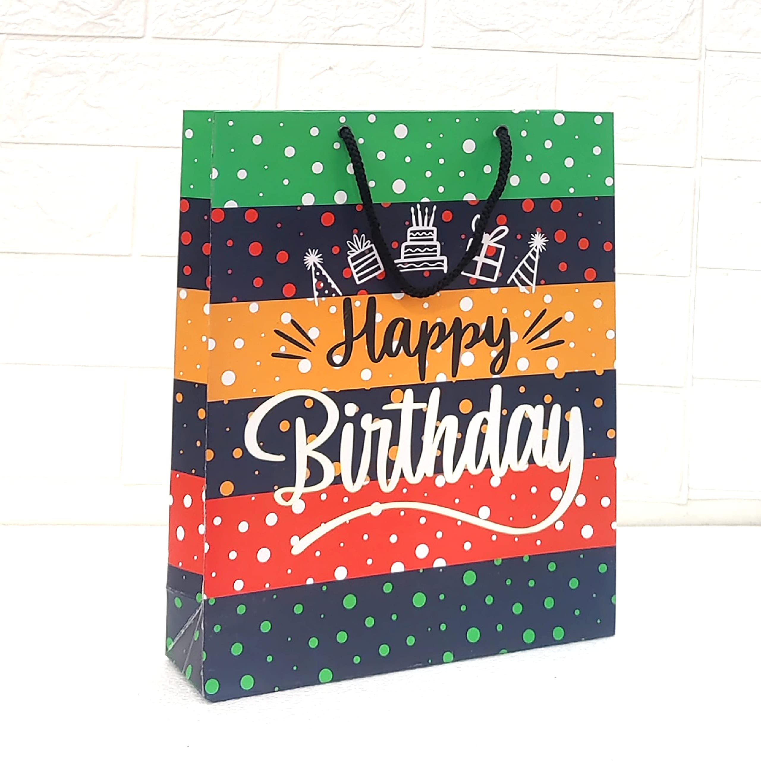 Pb PapyrusBolsys Paper Bags Happy Birthday Polka Dots Small Size Pack of 5 (B0BJ97TKQP) Amazon Price History, Amazon Price Tracker