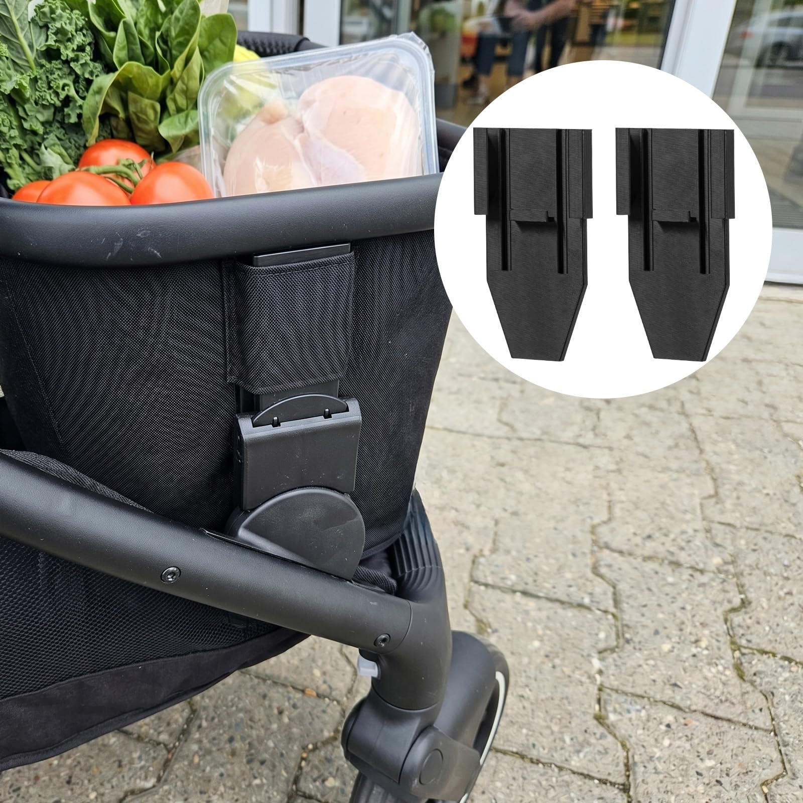 Amazon.co.jp: Cybex Gazelle Sベビーカー用バスケットアダプター