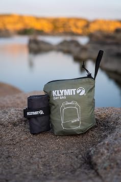 Klymit Day Pack, Lightweight Waterproof Day Hiking Backpack, Green, 20 L
