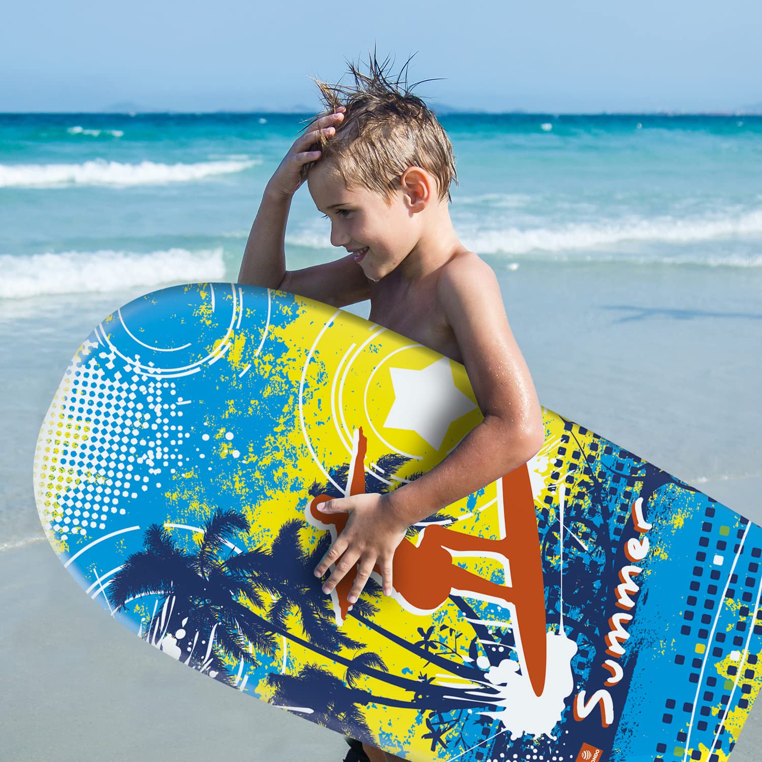 Mondo Toys - Body Board 94 Mondo Beach - Tabla de Surf para Niños 94 cm - 11231