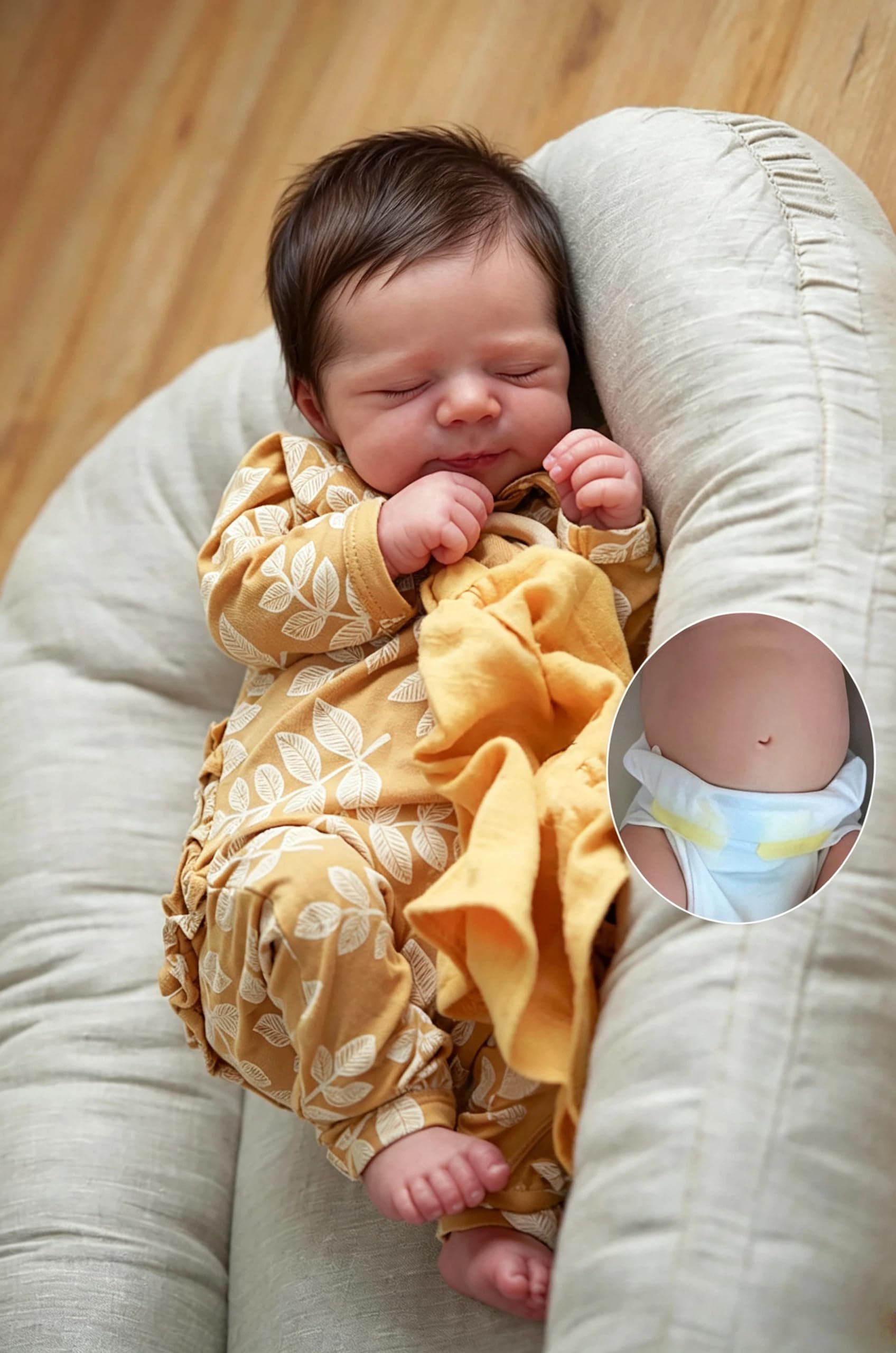 Zero pam Reborn Baby Puppen Lebensecht-48CM Babypuppen Wie Echt Mädchen Mit Haaren, Wie Echtes Baby mit Zubehör, Weich Realistisch Baby, Puppe Ab 3 Jahre Mädchen