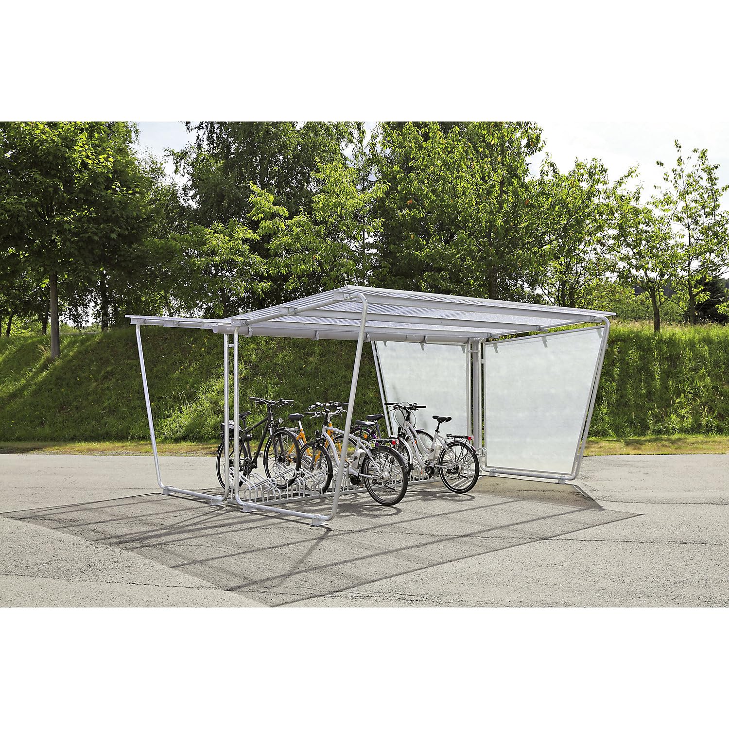 kaiserkraft | Fahrradständer | für doppelseitige Überdachung
