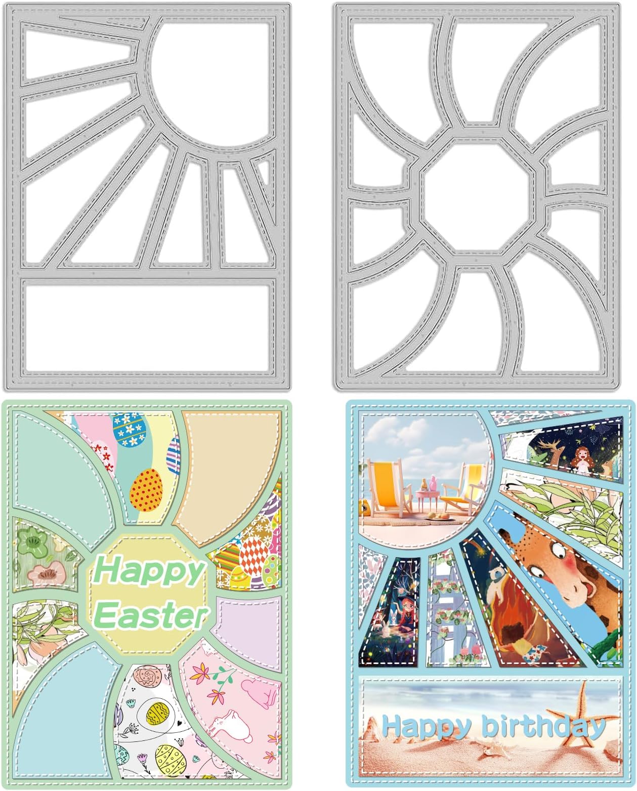 Heart Line Background Metal Die Cuts,Heart Frame Square