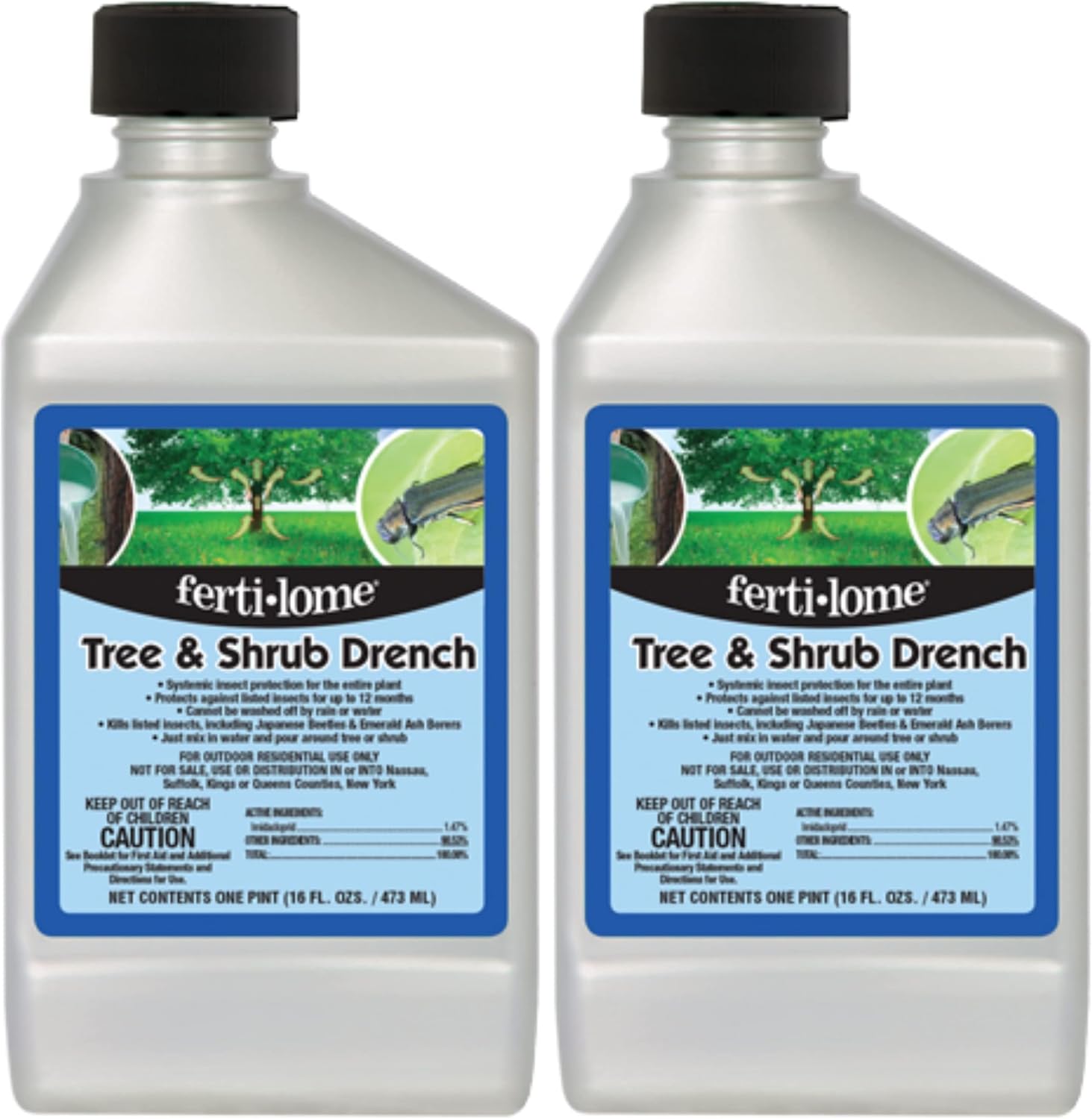 Fertilome (11205) Tree & Shrub Drench (16 oz) (Pack of 2)