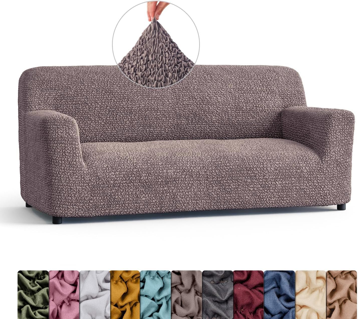 Bellissima Sofa Covers - Luxury Microfiber Slipcover -1