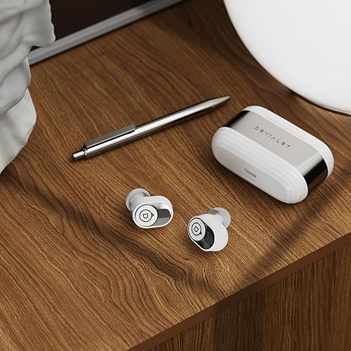 Miniatura 6 de Devialet - Auriculares inalámbricos verdaderos - Gemini II - Blanco icónico - para música diaria y sonido de viaje - Cancelación de ruido - Ajuste