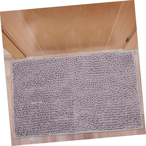 Miniatura 7 de Cabilock Tapete de baño de felpilla antideslizante absorbente para puerta interior, tapete de baño absorbente de agua, tapete de baño de cocina para