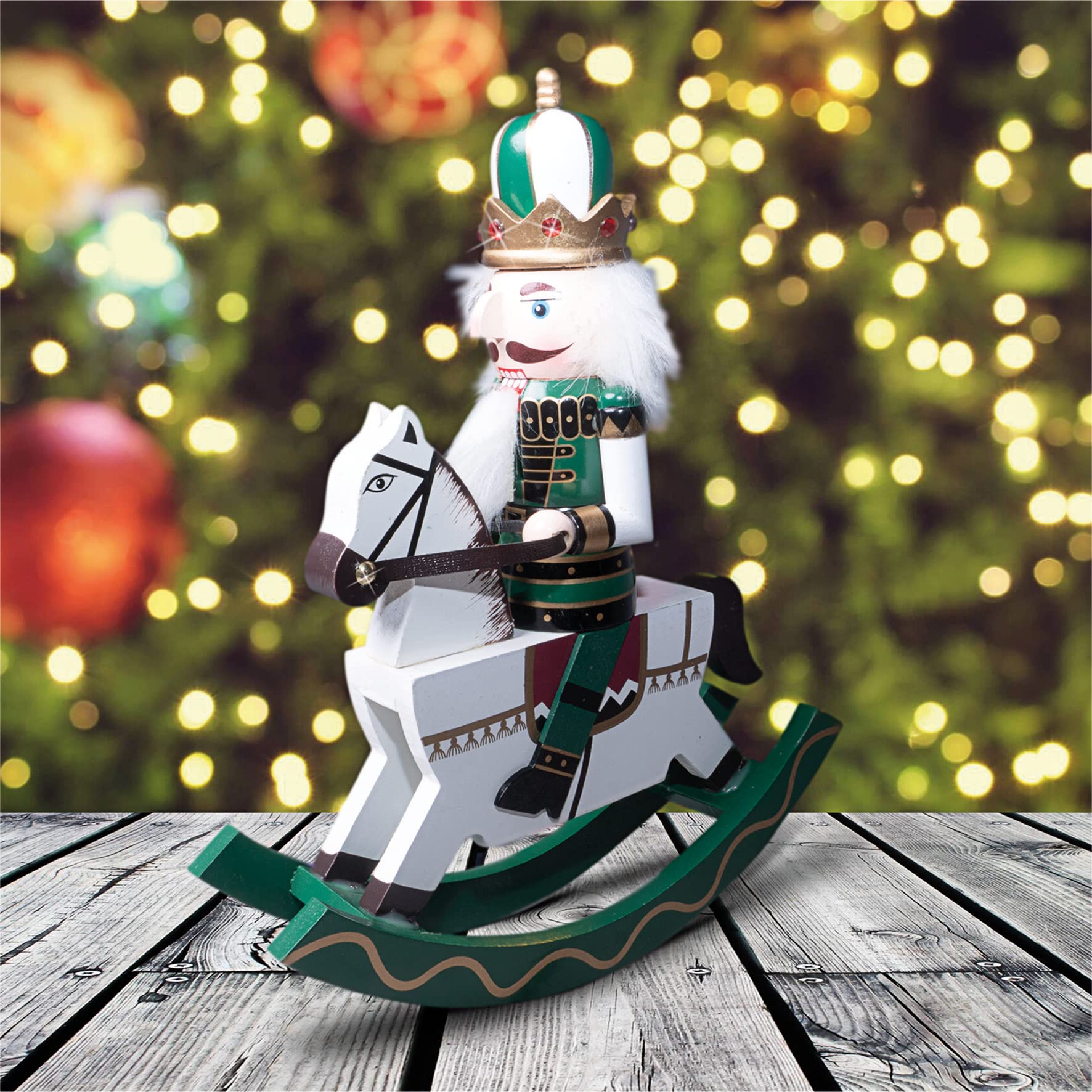 St Helens Horseman Christmas Nutcracker 30Cm
