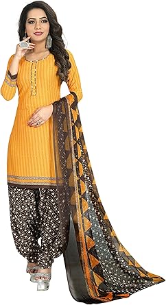 Amazon punjabi dress material Clearance
