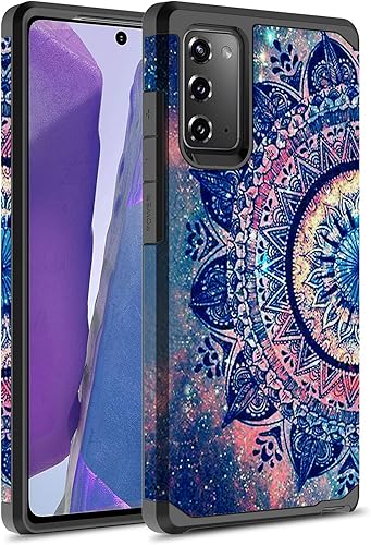 Miniatura 6 de Rosebono - Funda compatible con Samsung Galaxy Note 20 Ultra, delgada, híbrida, a prueba de golpes, diseño colorido de la piel, para Samsung Galaxy