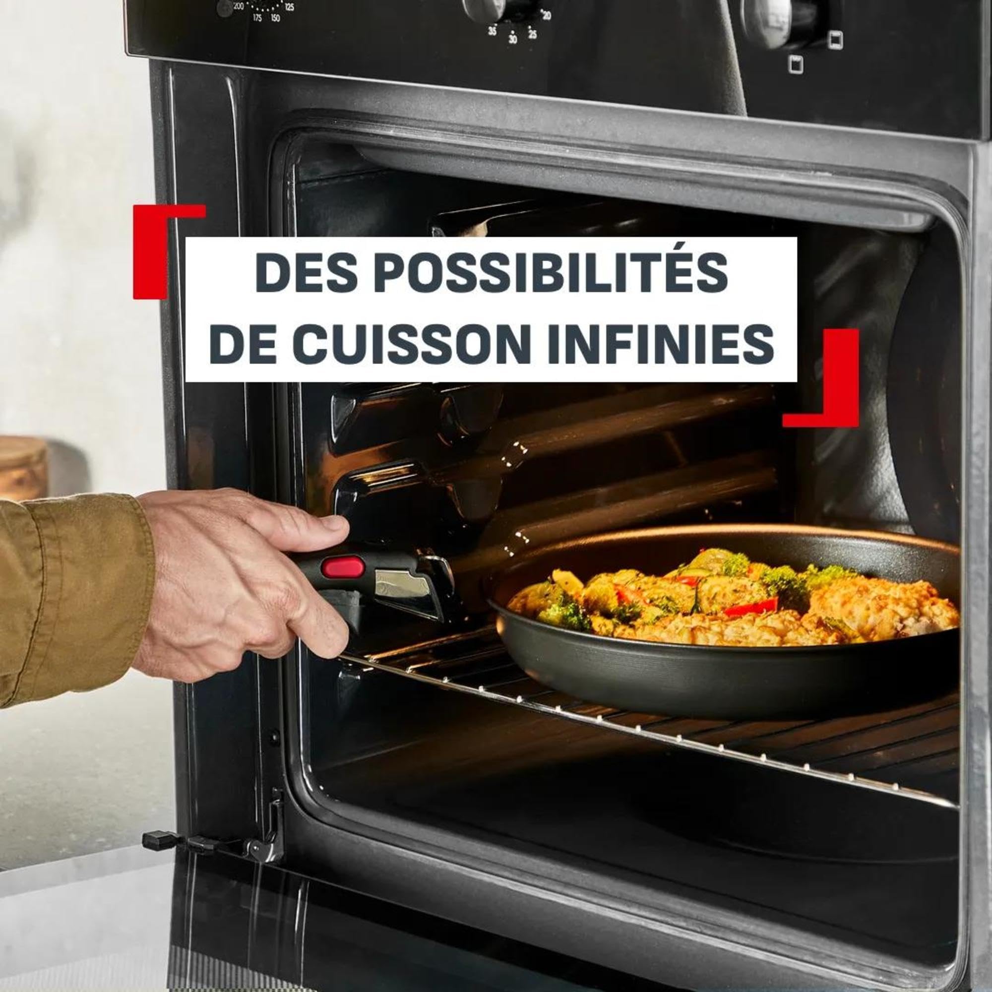 Ingenio Explore, Batterie de cuisine 10 pièces, Empilable, Revêtement antiadhésif