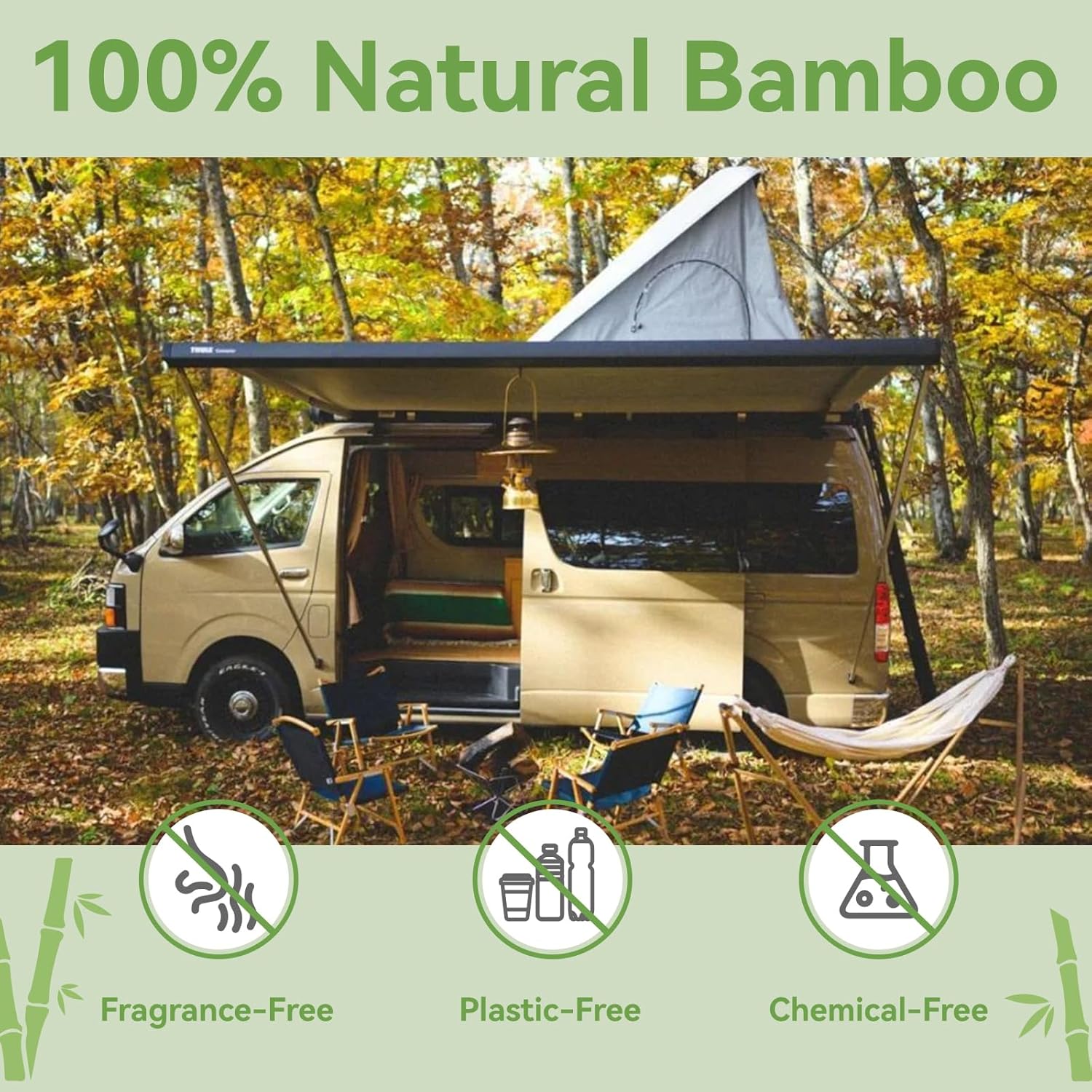 LEKOCH Bamboo Compressed Towel Tablets - Biodegradable & Eco-Friendly Mini Washcloths, Bulk Disposable Towels for Travel, Camping, Gym | Portable, Moisture-Proof - 100/250/500 Pack