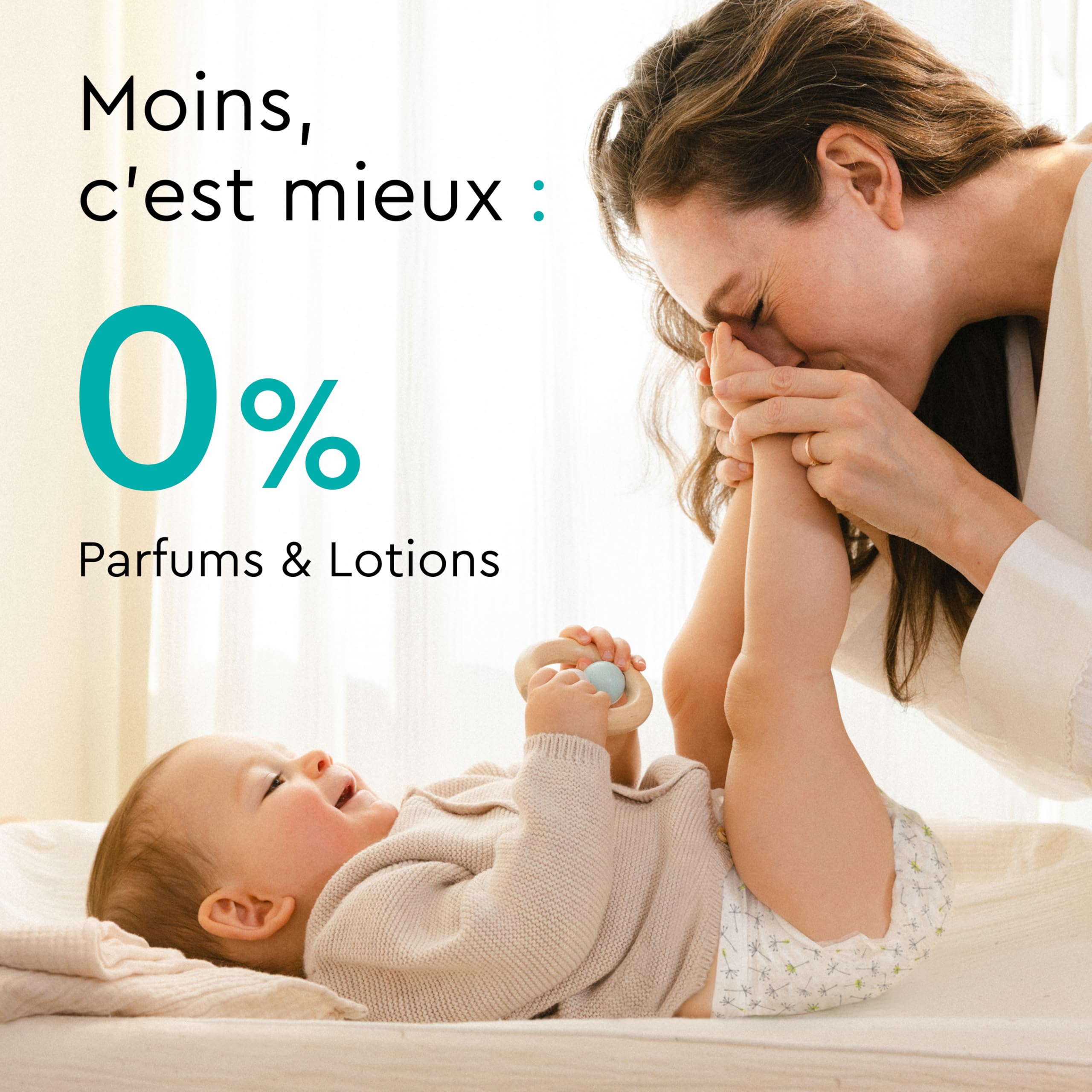 LILLYDOO - Couches Bébé Hypoallergéniques, Taille 3 (6+ kg), Lot de 3 paquets (87 pièces), Ultra Douces et Absorbantes, sans Parfum et Lotion pour les peaux sensibles, Testées dermatologiquement