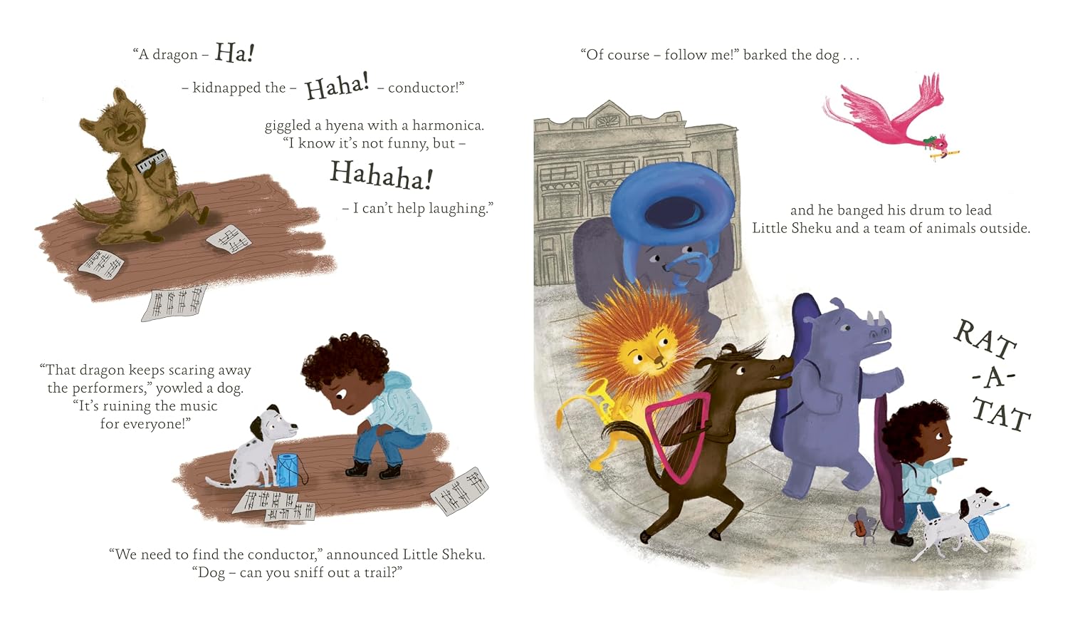 Little Sheku and the Animal Orchestra