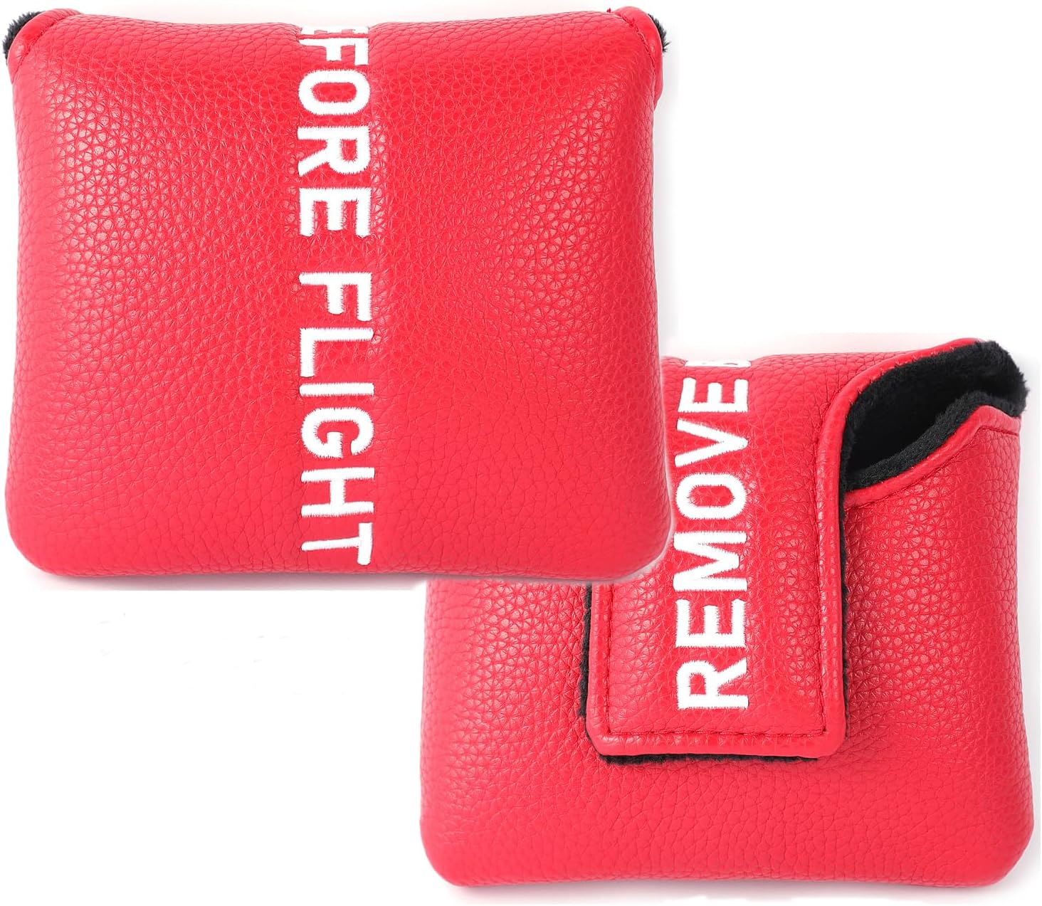 Golf Head Cover with Remove Before Flight Design for Golf Club