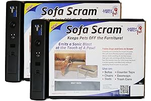 Sofa Scram Sonic Deterrent/Repellent for Dogs and Cats (2 Pack)