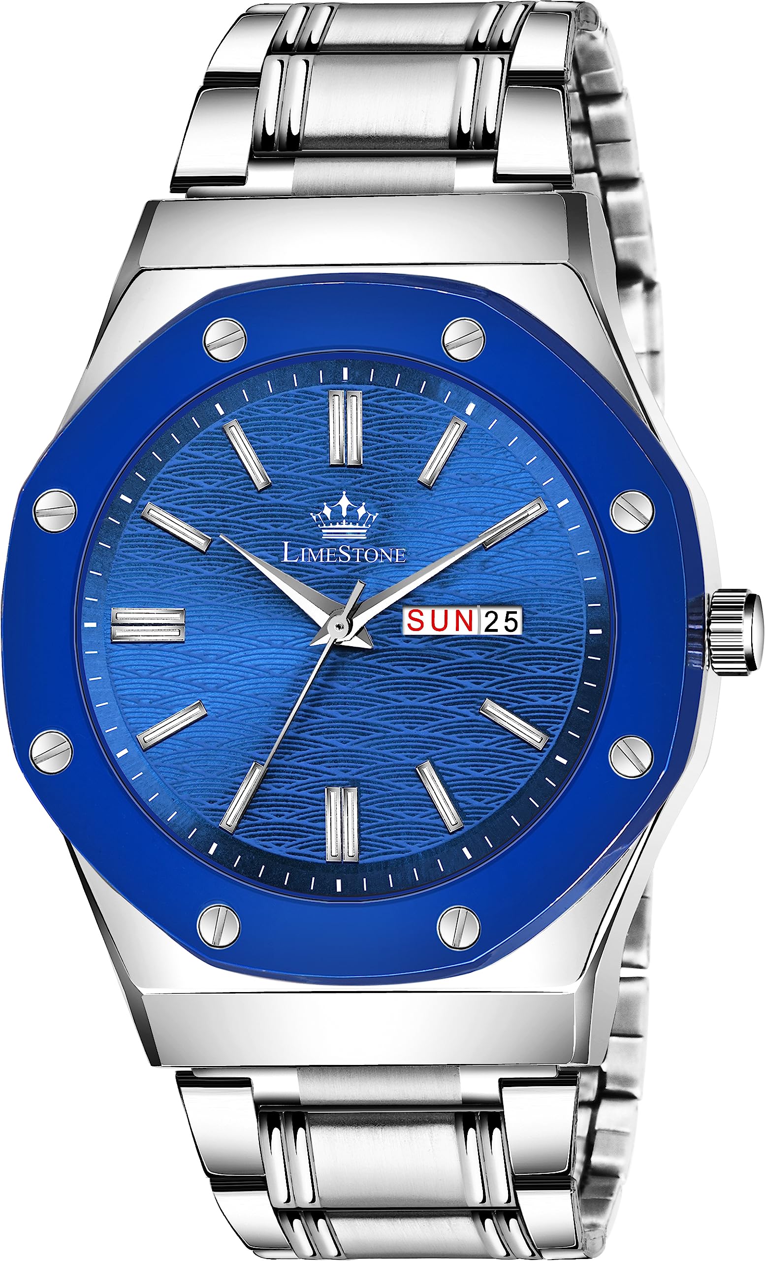 LIMESTONE Day and Date Display AP Designer Quartz Analog Watch - for Men (B0CCJ3WGY9) Amazon Price History, Amazon Price Tracker