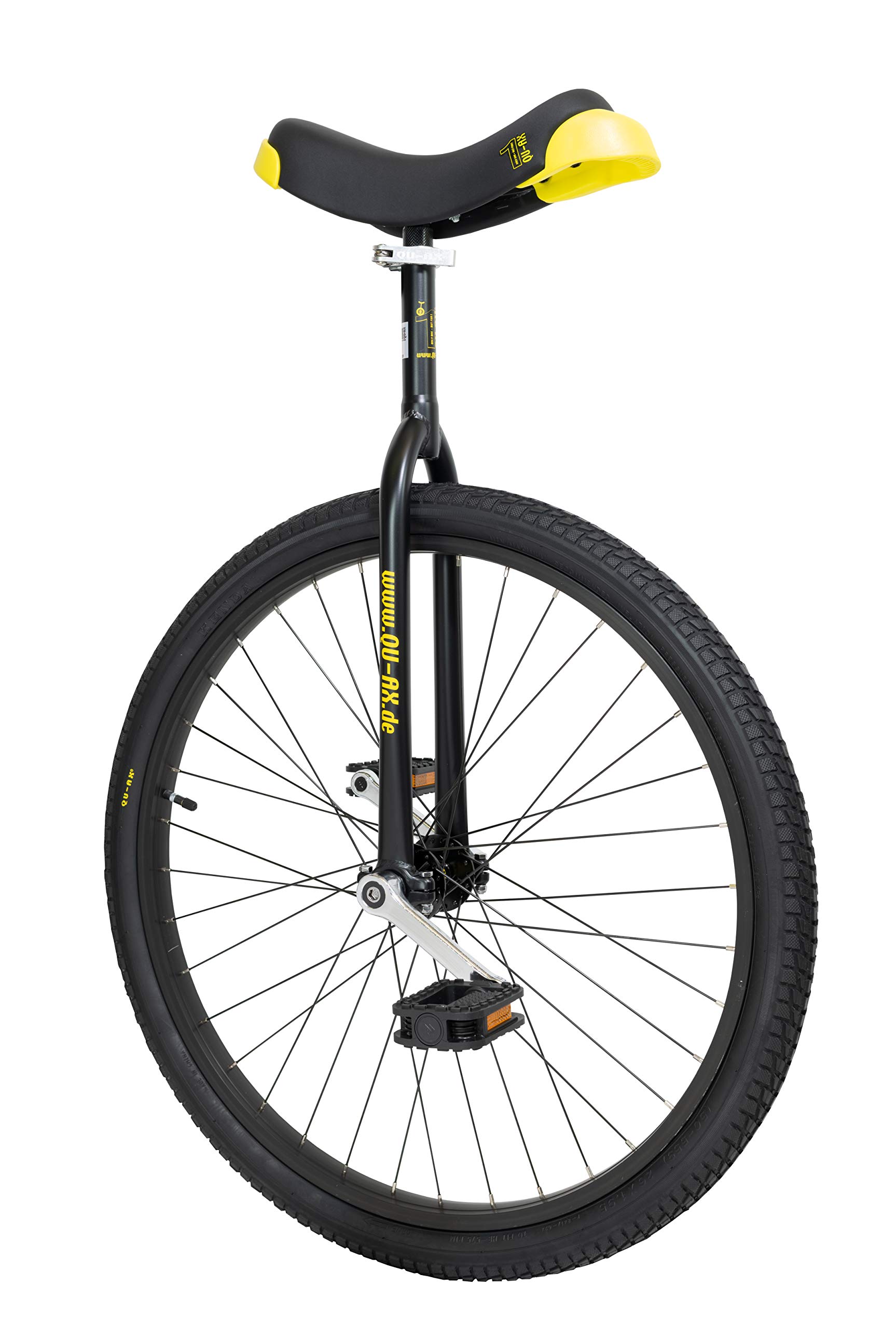 QU-AX, Luxus, Einrad, 26", schwarz, Reifen schwarz