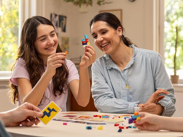 Asmodee Brick Like This! The Official LEGO Party Game - A fast, fun, building game for families, kids, teens, adults – Play in 15mins, with 2-8 Players, Ages 7+, English Version - 5