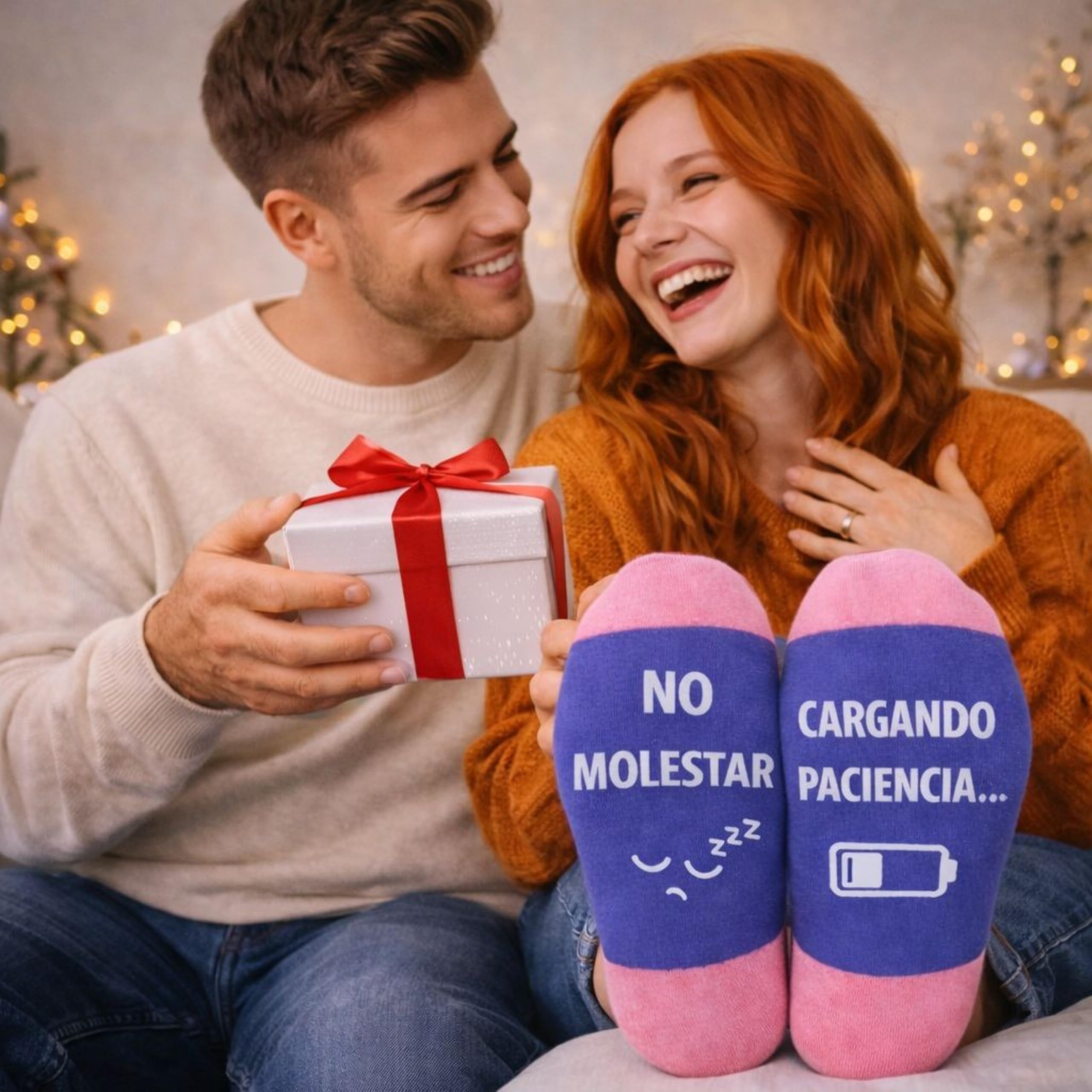 ️Regalos originales para mujer | Calcetines divertidos | Regalo Mujer Original para Amigo Invisible, Navidad y Ocasiones Especiales — view 9