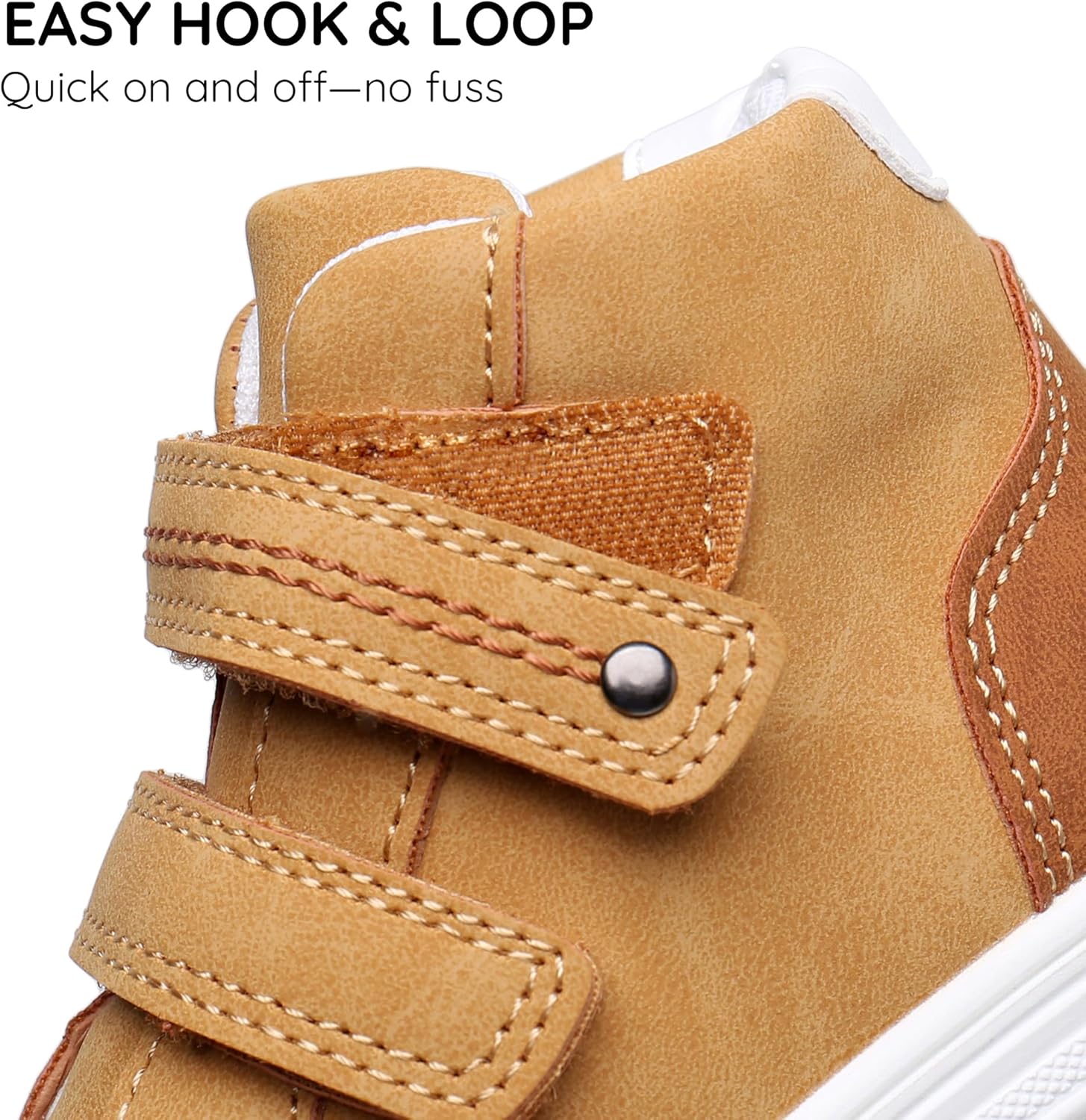 Apakowa Toddler Kids Boys Autumn Fall Boots Water Resistant (Toddler/Little Kid)