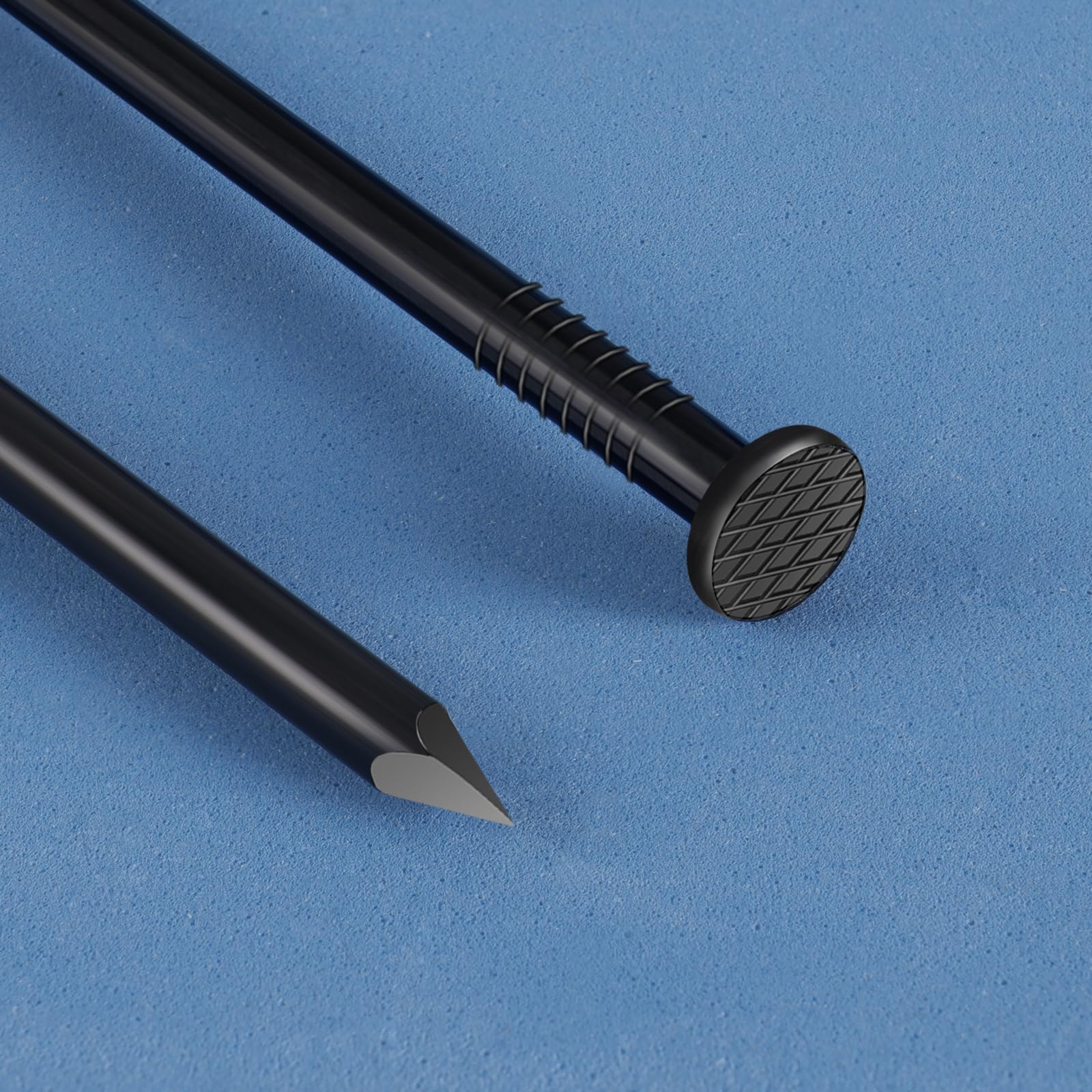 2,5 cm Hardware-Nägel, (2040 Stück) 1,4 kg schwarze Nägel, Nägel zum Aufhängen von Bildern, kleinen Nägeln, Wandnägeln, Holznägeln
