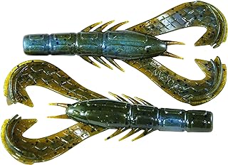 Googan Baits GKC-3-BLU Krackin' Craw 3", Blue Baby