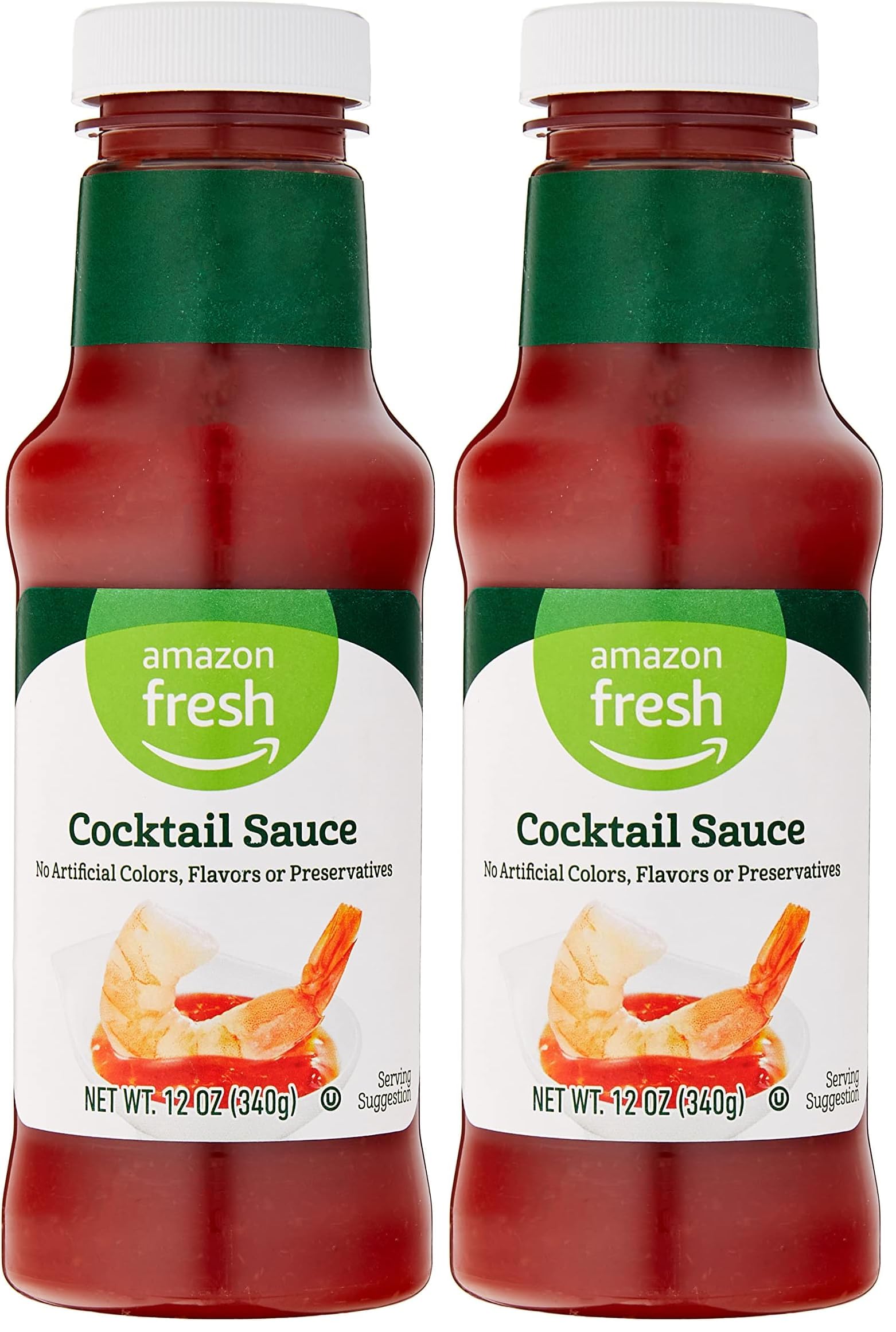 Amazon Fresh, Cocktail Sauce, 12 Oz (Pack of 2)