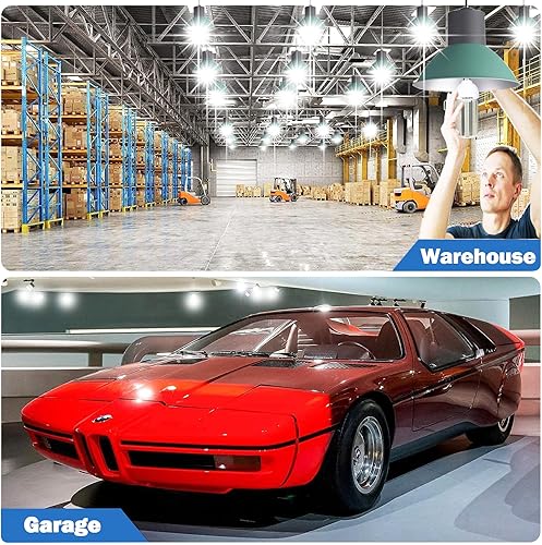 Miniatura 4 de Tienda - Bombillas LED de alto brillo de 35 W, lámpara LED de maíz con base E26, 5000 lúmenes, 5000 K, luz diurna, 100 V  277 V, bombilla para