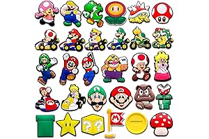 Mario Crocs Charms: Bringing the Magic of the Mushroom Kingdom to Your Footwear