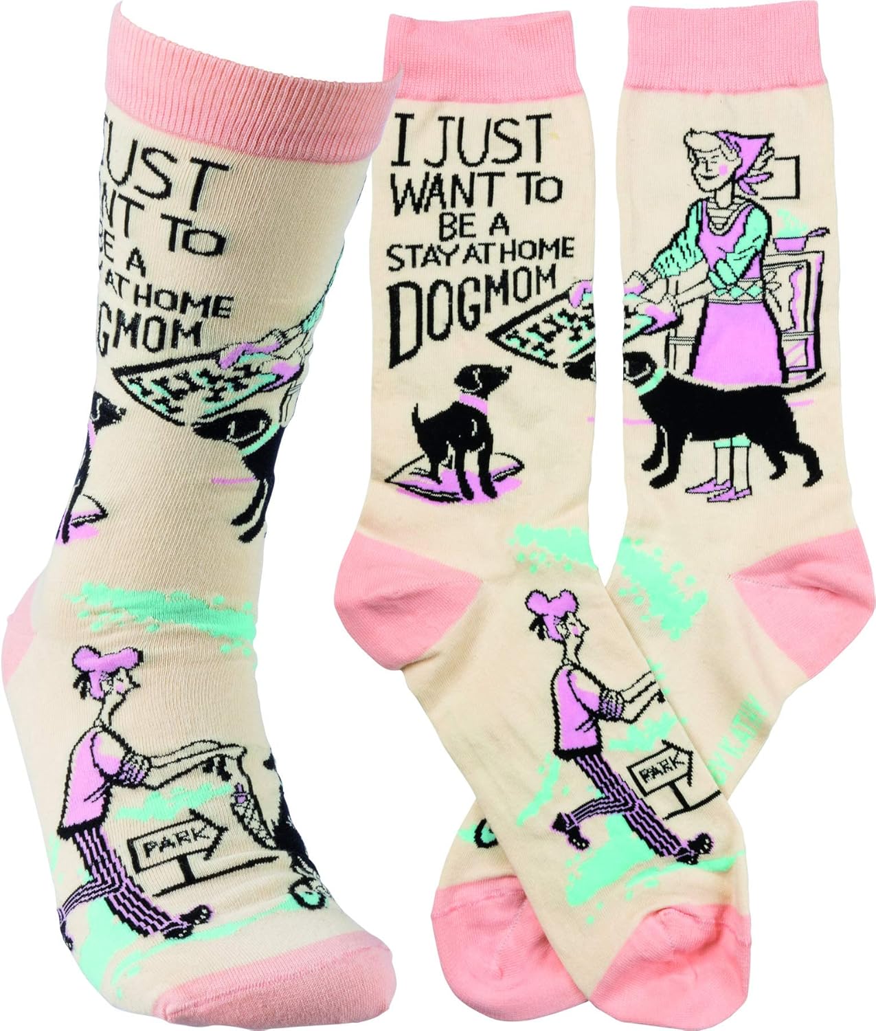 Primitives by Kathy Gift Funny Socks, Tan : Clothing, Shoes & Jewelry