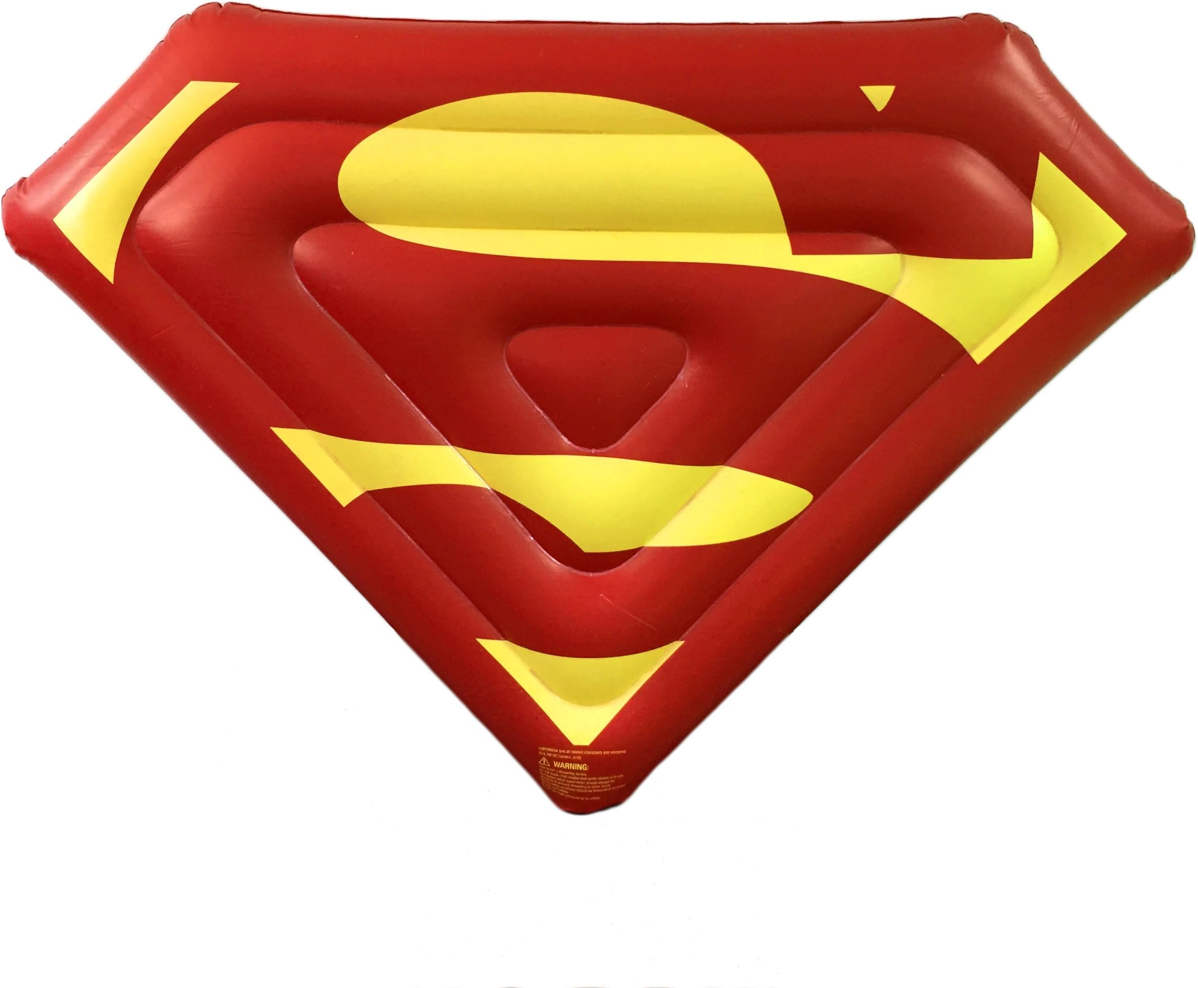 Edge Brands Superman Logo Pool Float, Multicolor (21512)
