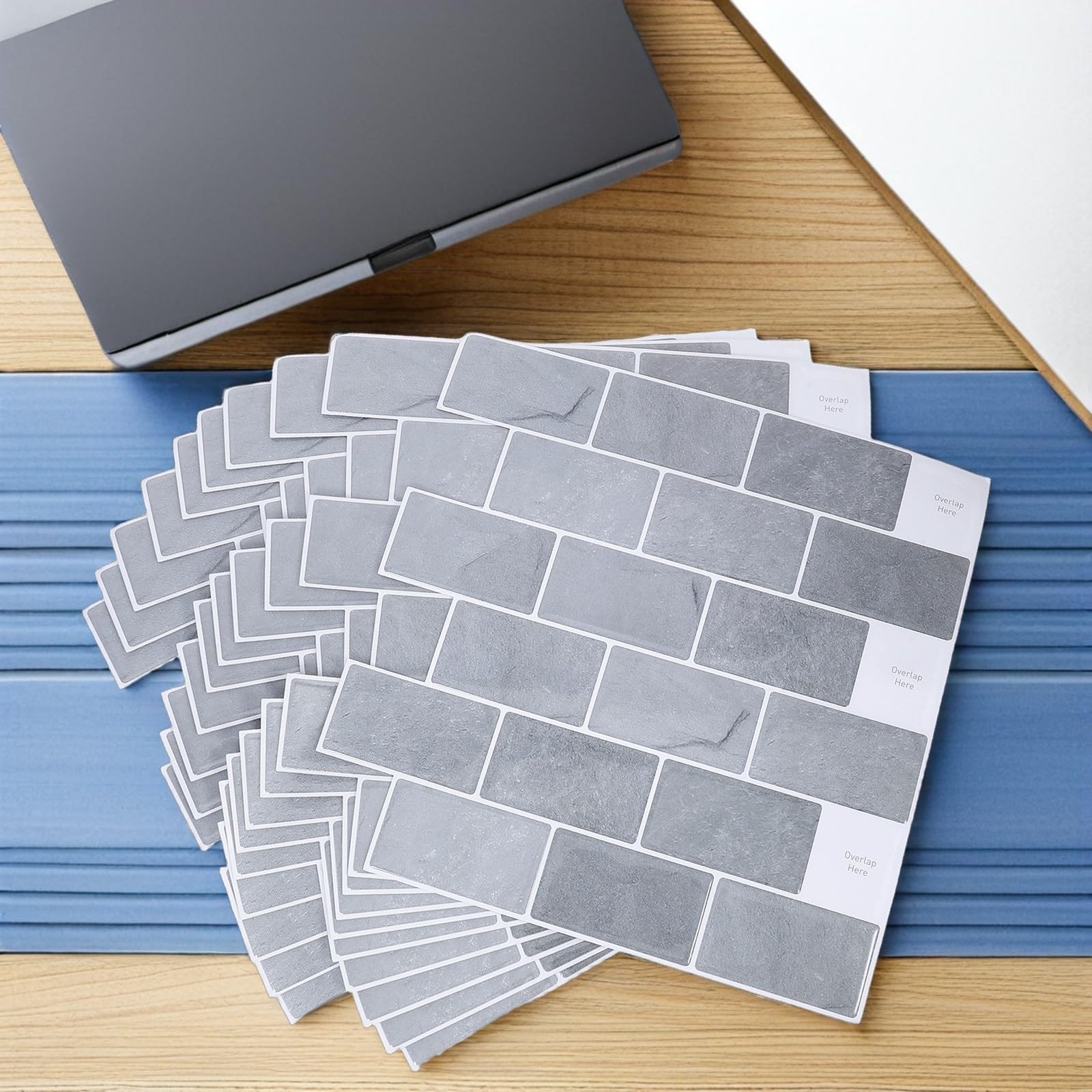 10 Pezzi Carta da Parati Effetto Mattoni 3d Autoadesiva per Cucina