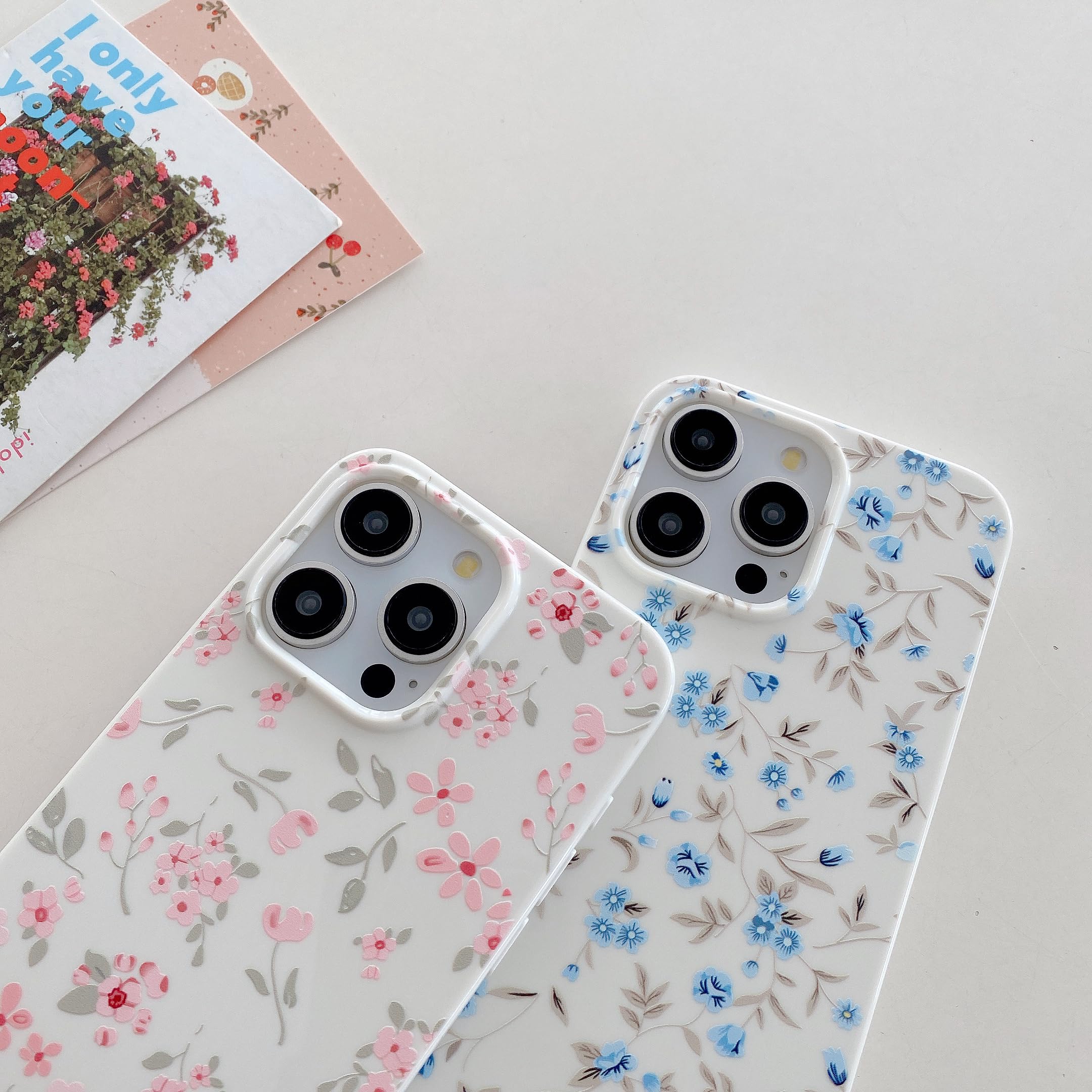 Amazon.com: QLTYPRI for iPhone 14 Pro Max Case Cute Pink Floral