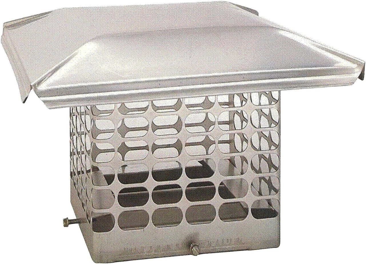 The Forever Cap CCSS1317 13 x 17-Inch Stainless Steel Single Flue Chimney Cap