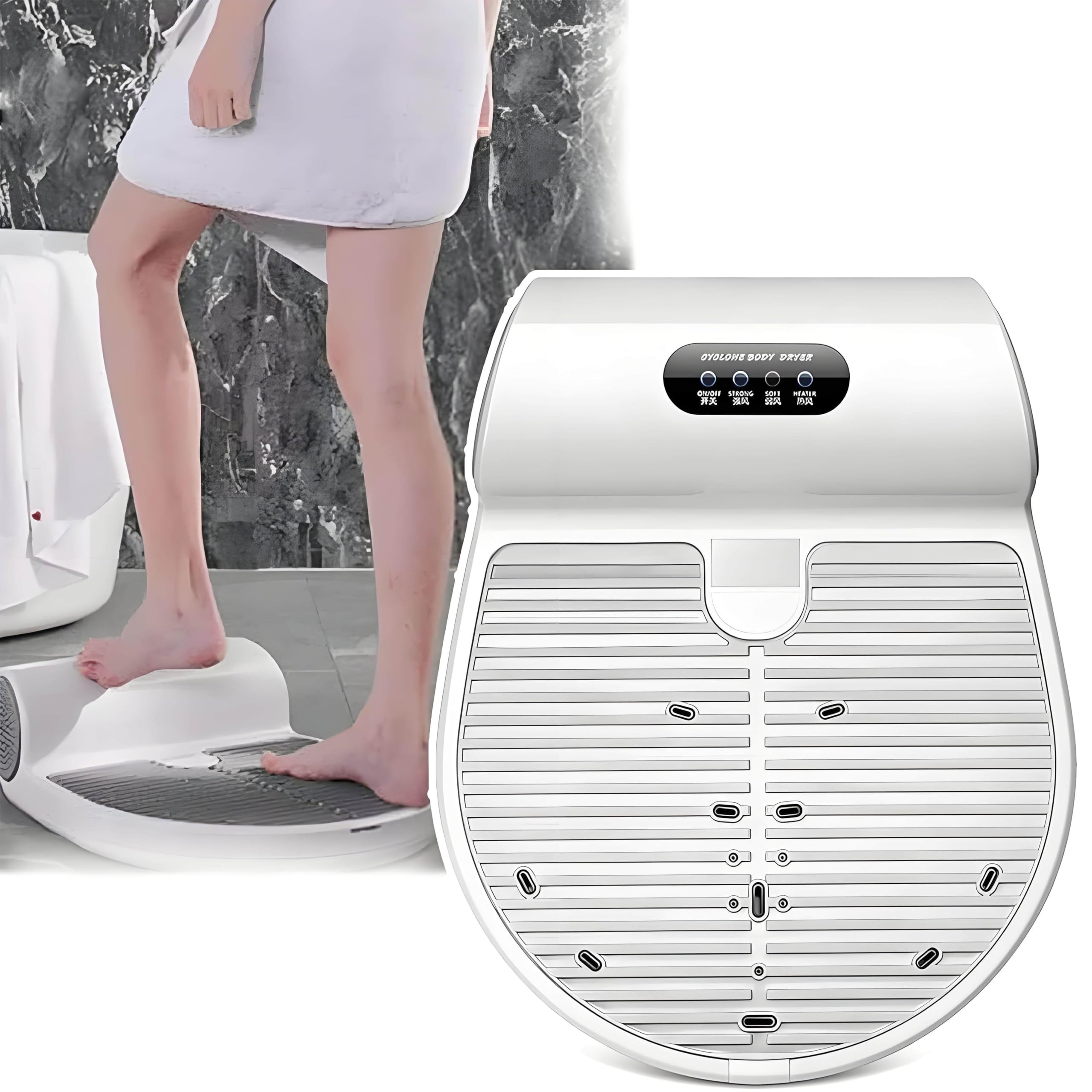 Essiccatore per il corpo, aria calda e naturale, asciugatrice per animali domestici e umani per bagno, centro sportivo, uso in palestra