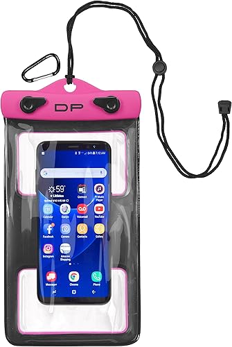 Dry PAK 5 x 8 Standup Paddleboard Equipment, Rosa