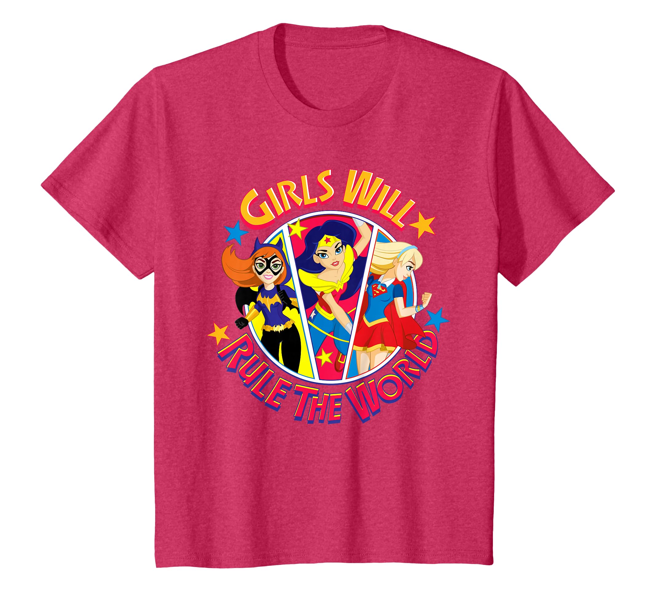 DC Super Hero Girls Group Rule the World T-Shirt