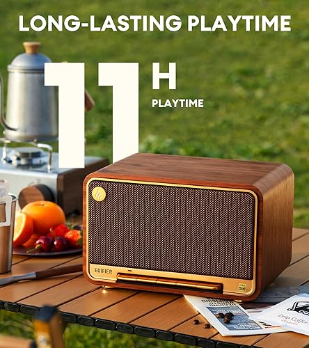 Miniatura 6 de Edifier Altavoz inalámbrico de mesa D32, audio de alta resolución, LDAC, ALAC, 60 W (RMS), arquitectura acústica 2.1, tiempo de reproducción de 11