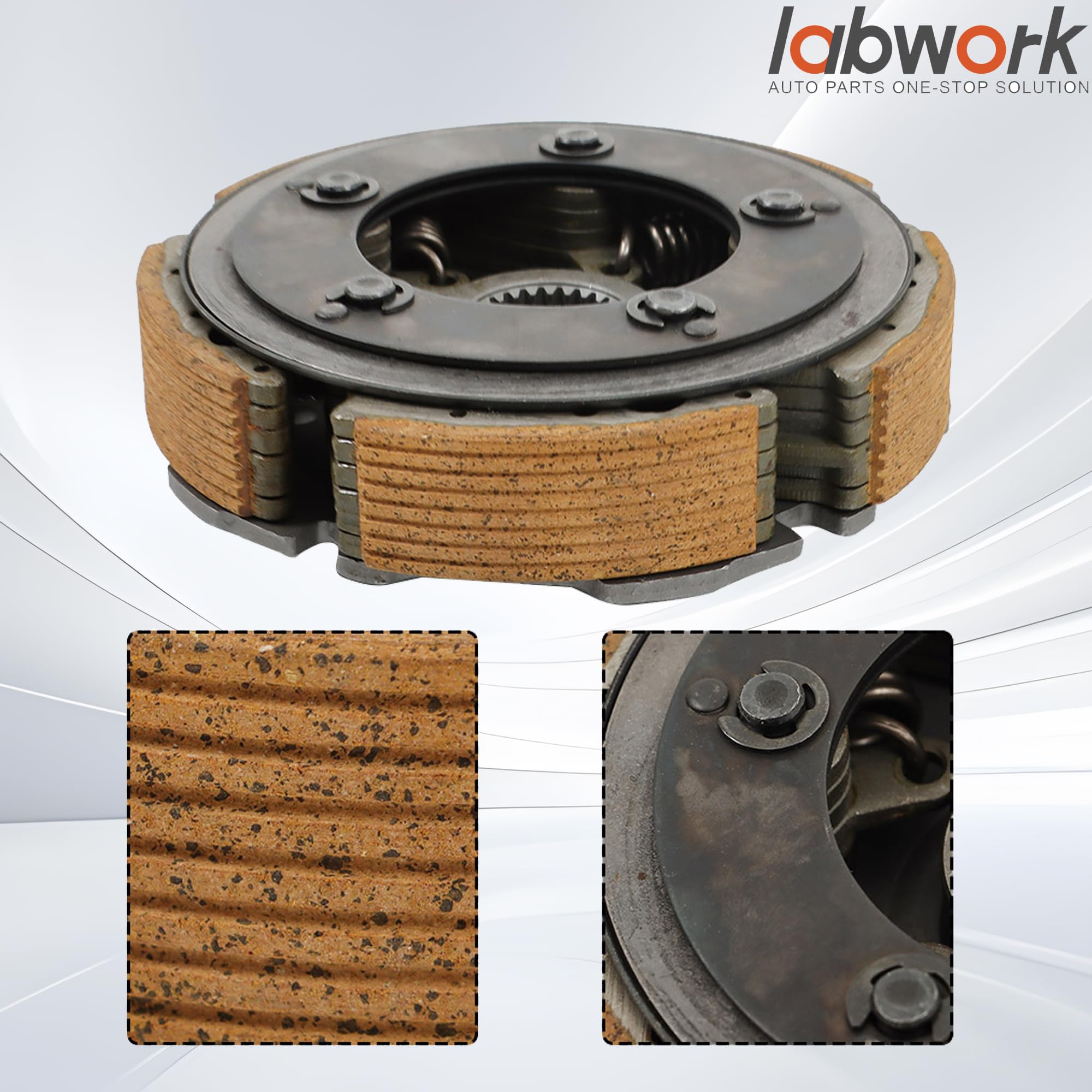 Amazon.com: Labwork Wet Clutch Shoe Replacement for Hisun Massimo