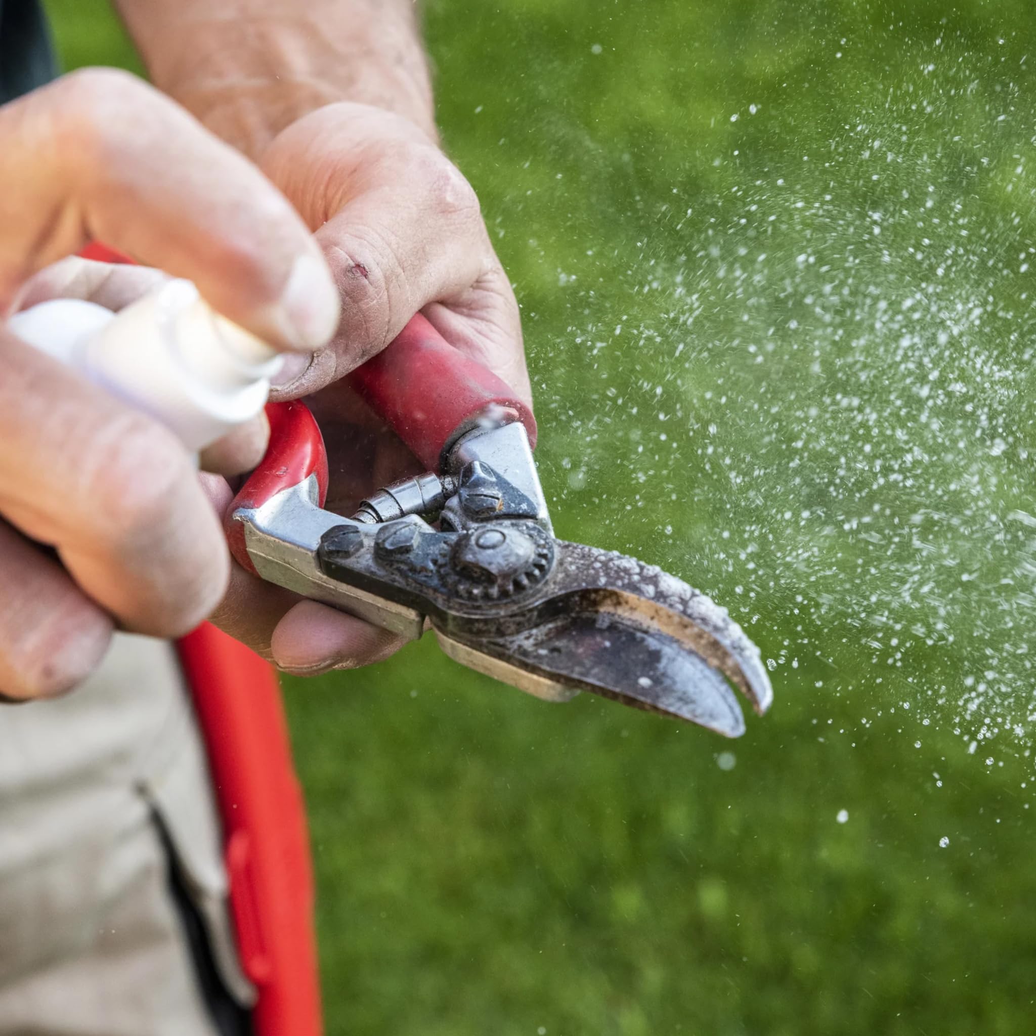 FELCO 6 Kompakt-Gartenschere mit Schutzhandschuhen FELCO 981 – Set für kleine Hände, präzise Gartenarbeiten und angenehme Handhabung