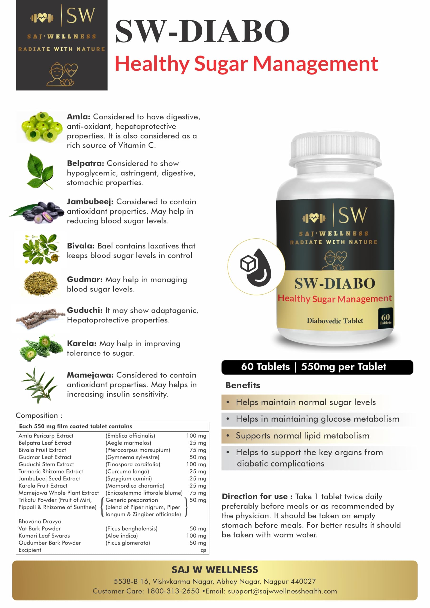 SW-DIABO HEALTHY SUGAR MANAGEMENT WITH NATURAL INGREDIENTS 2