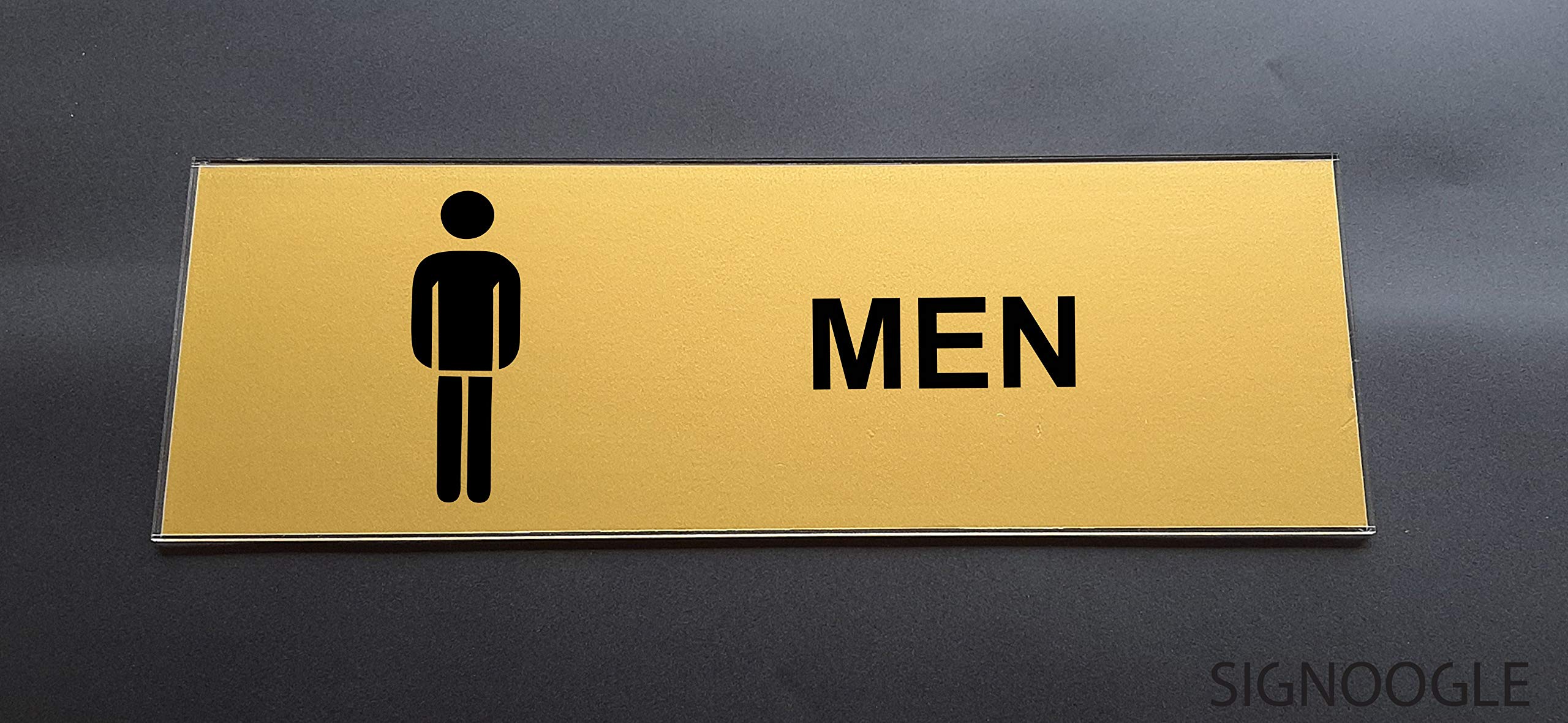 Buy SIGNOOGLEMen Restroom Toilet Washroom Trail Room Dressing Acrylic