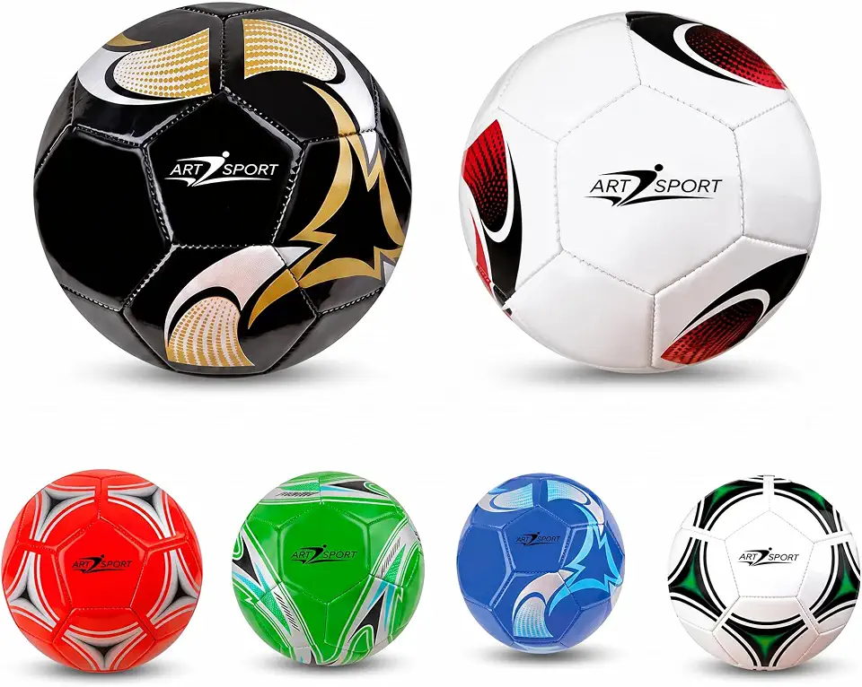 Bola de Futebol de Campo N5 Profissional - Escolha a Cor - Unidade ou Kit Promocional - Costura Reforçada. Para Futebol, Queimada, Futsal.