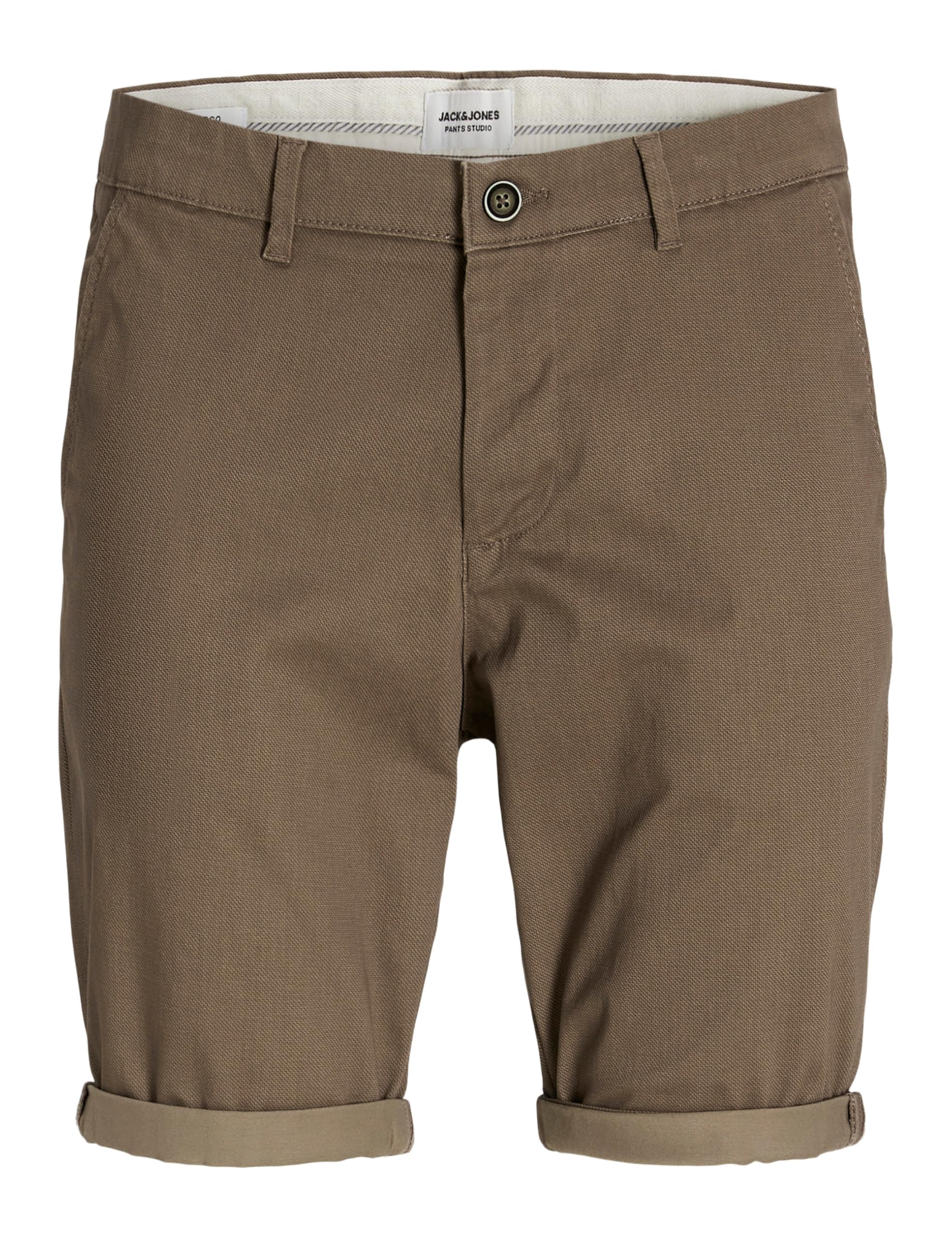 JACK & JONES Herren Jpstturner Jjchino Shorts Chinoshorts, Beige, XS