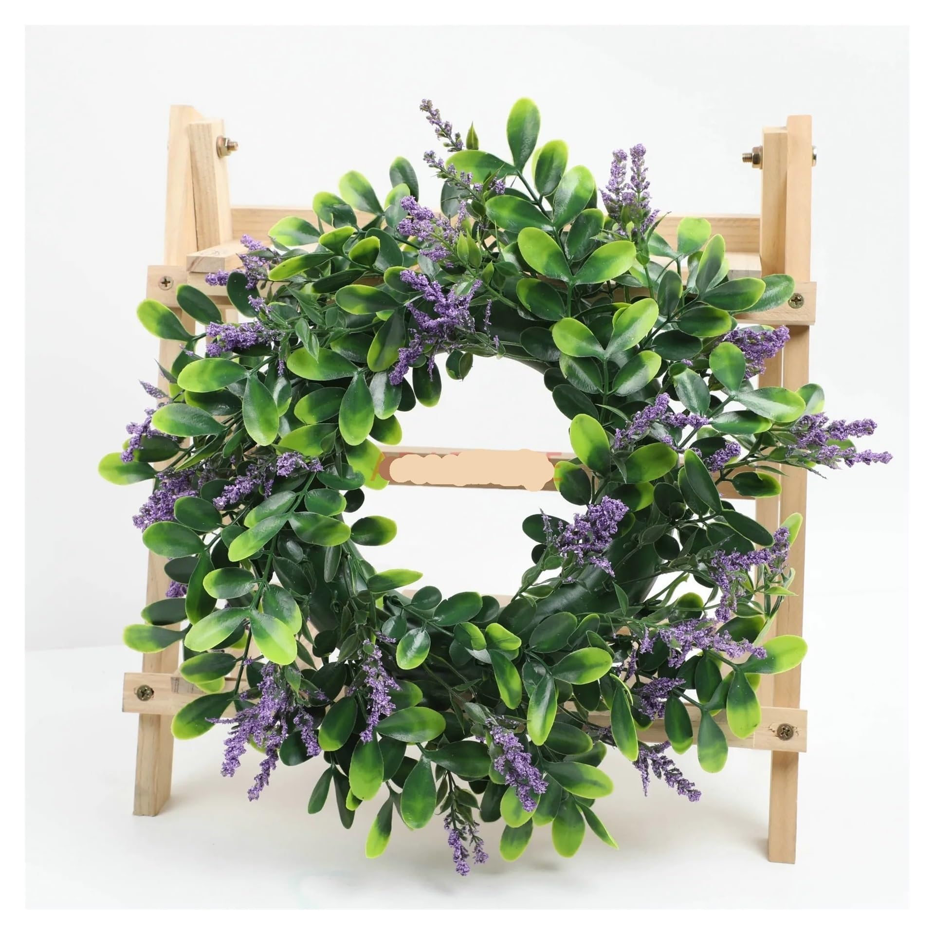 Summer Door Wreaths Outdoor Artificial Lavender Garland Decorative Wall Wreath Flower For Indoor Outdoor New