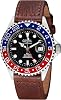 Gevril 4952B-L2 Wall Street Mens Watch, Brown