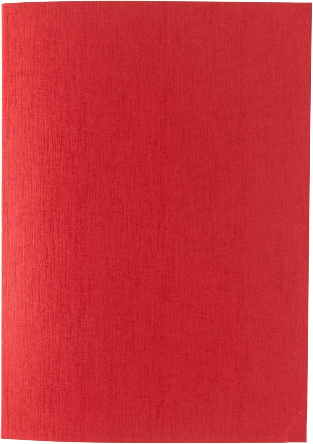 Fabriano Ecoqua Plus Glue-Bound Notebook, 8.3" x 11.7", A4, Dotted, Red