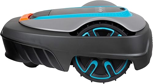 Vista 42 de GARDENA - Cortadora de césped Sileno Minimo 15201-20, robótica y automática, con aplicación Bluetooth y cable límite, silenciosa, para césped
